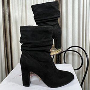 NWOT Jessica Simpson Women's Hartzell Pointed-Toe Slouch Booties - Black